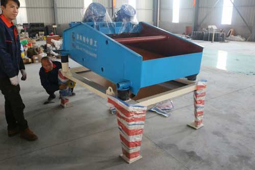 脫水篩發(fā)貨現(xiàn)場
