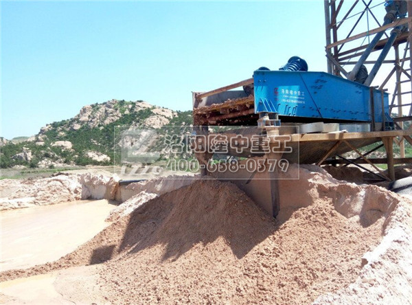 脫水篩使用現(xiàn)場